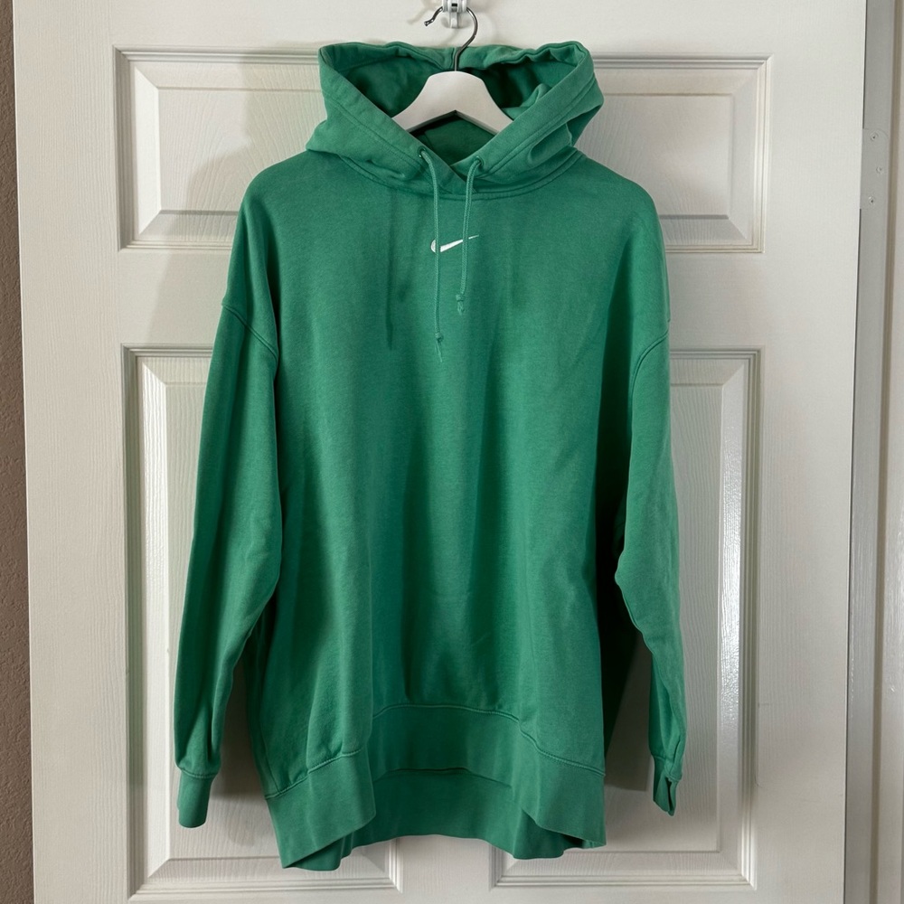 NWT Nike Phoenix Fleece Oversized Pullover Hoodie Sweatshirt in Green